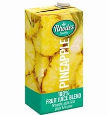Rhodes  100% Juice Pineapple (6x1L)