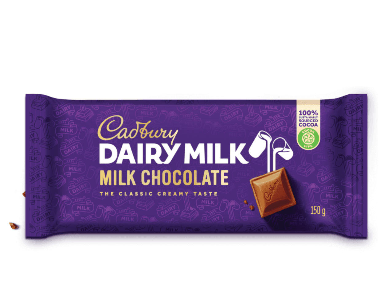 Cadbury Slabs Dairy Milk Chocolate (5X150g)🍫