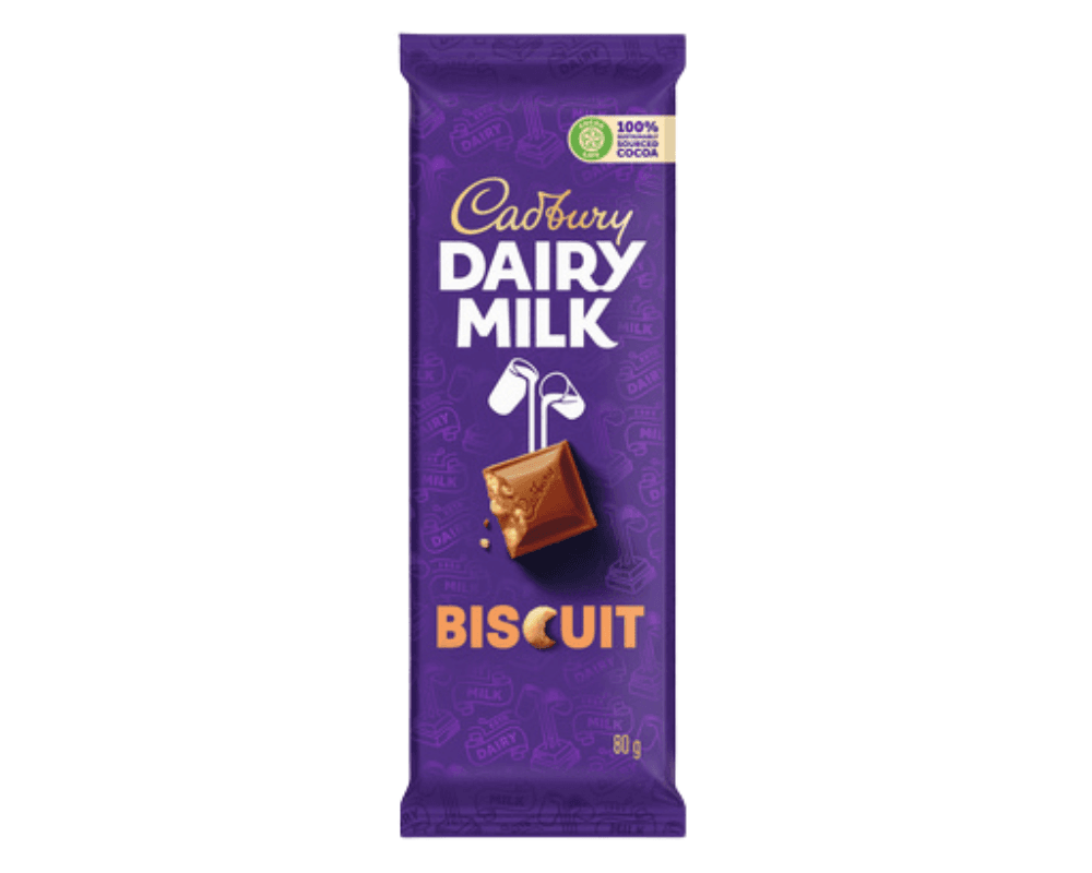 Cadbury Slabs Biscuit (12x80g)🍫