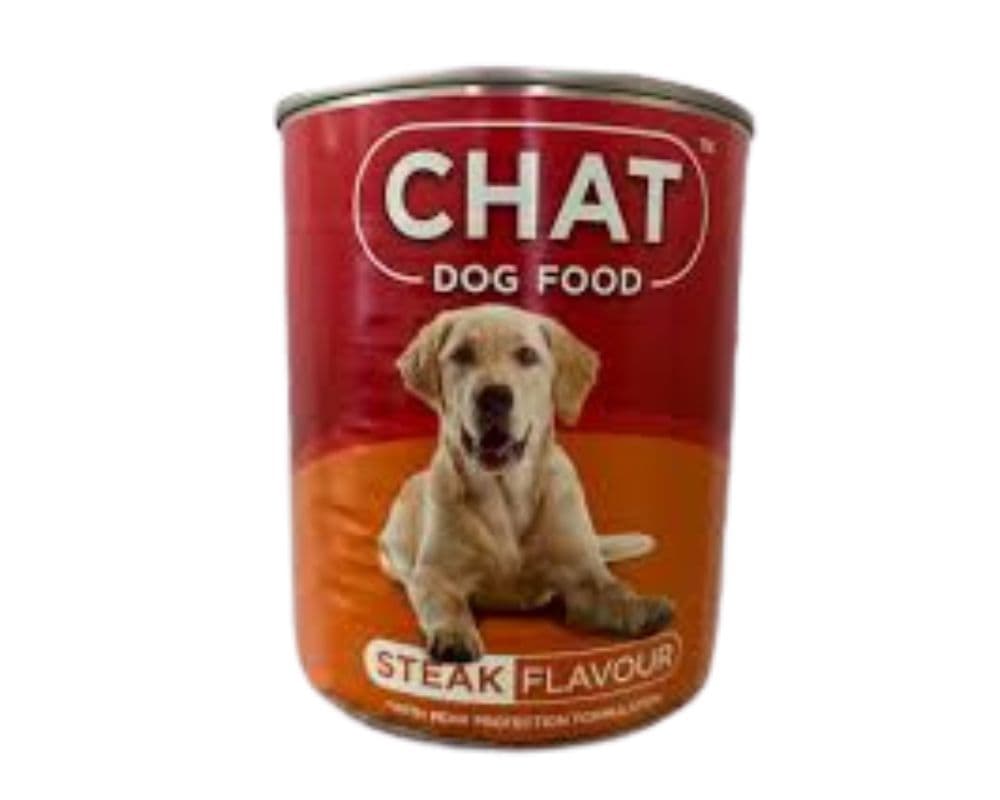 Chat Dog Food Steak (6x775g)🍫
