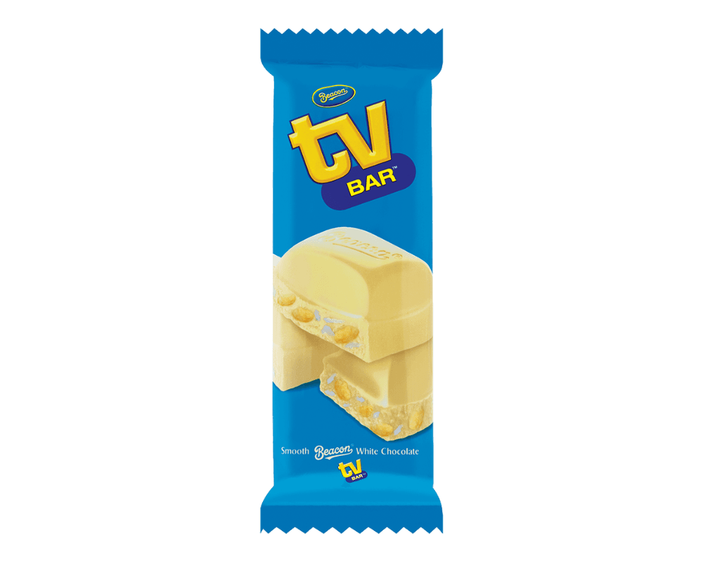 Tv Bar White Chocolate Slab (12x80g)🍫