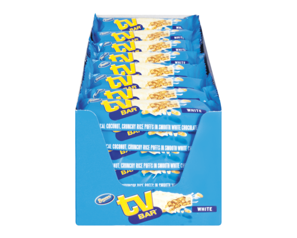 Tv Bar White Chocolate (40x47g)🍫