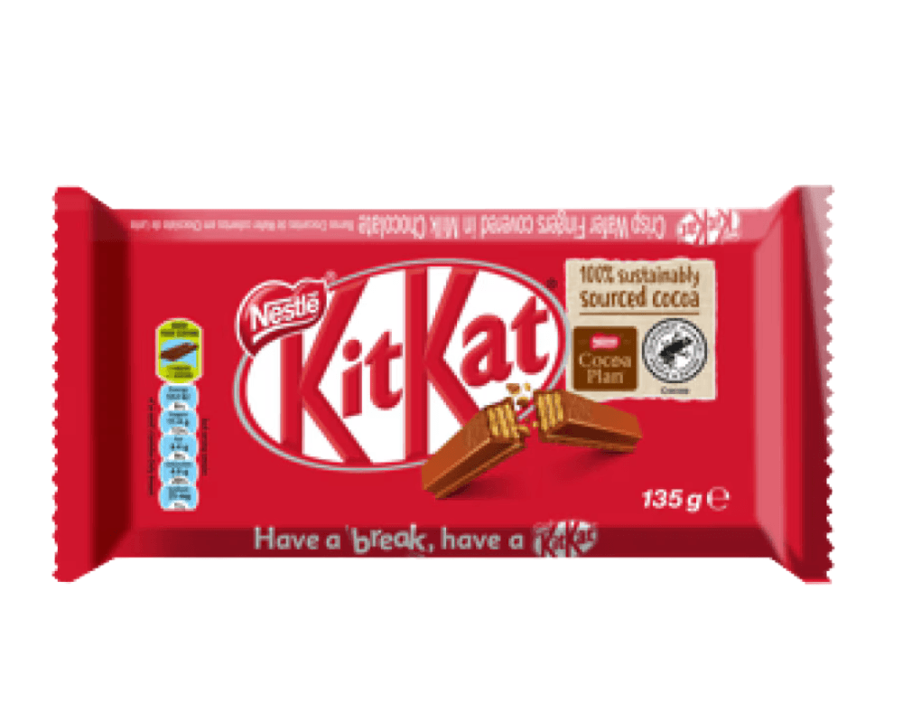 Kit Kat 11 Finger Slabs Milk (6x135g)🍫