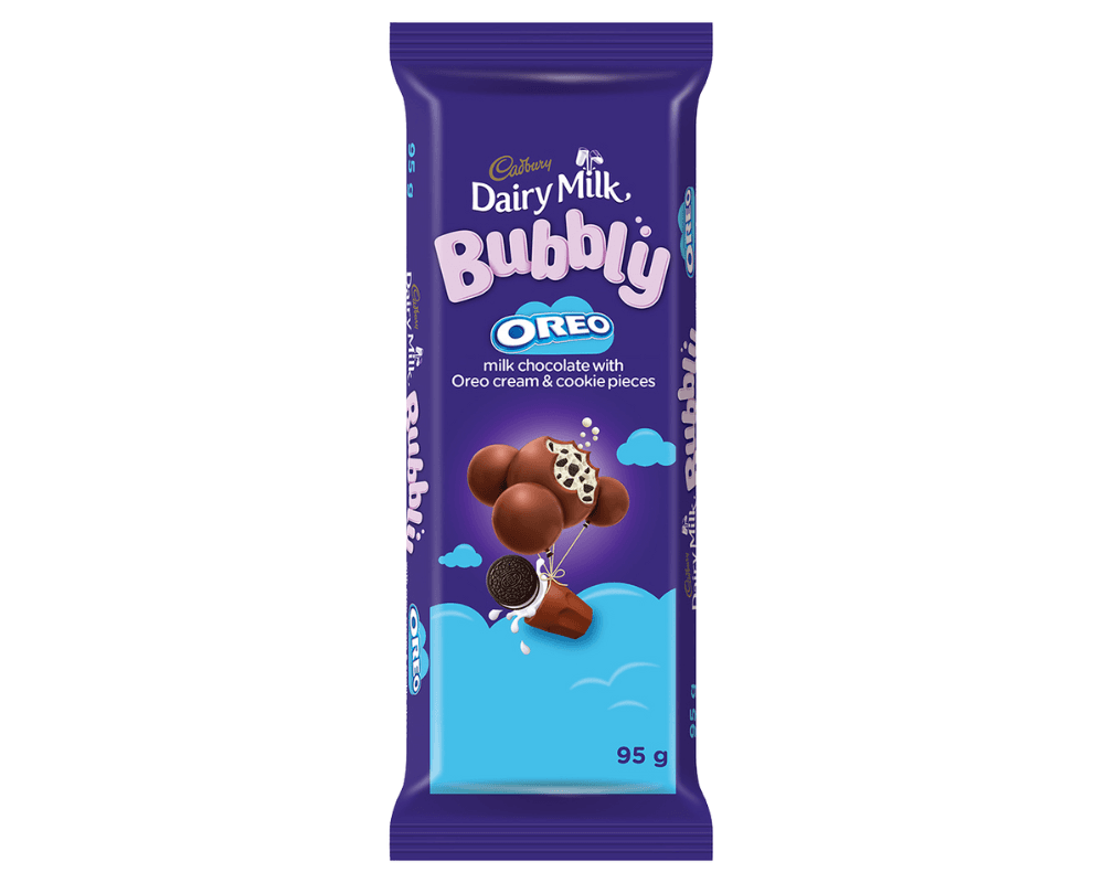 Bubbly Oreo Chocolate Bars (12x95g)🍫