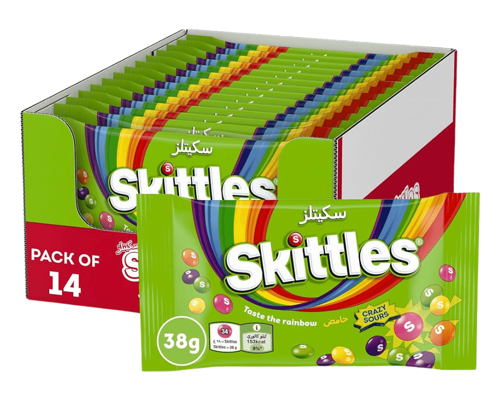 Skittles Crazy Sours (14x38g)