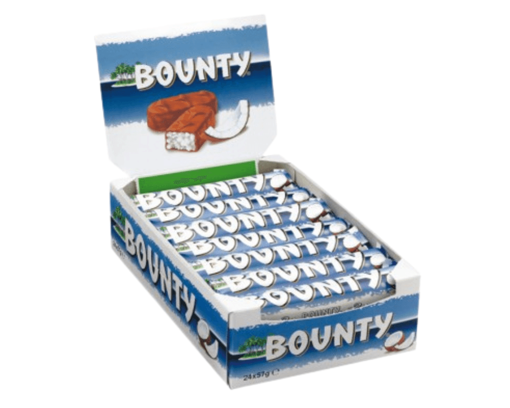 Bounty Coconut Milk Chocolate Barb (24x57g)🍫
