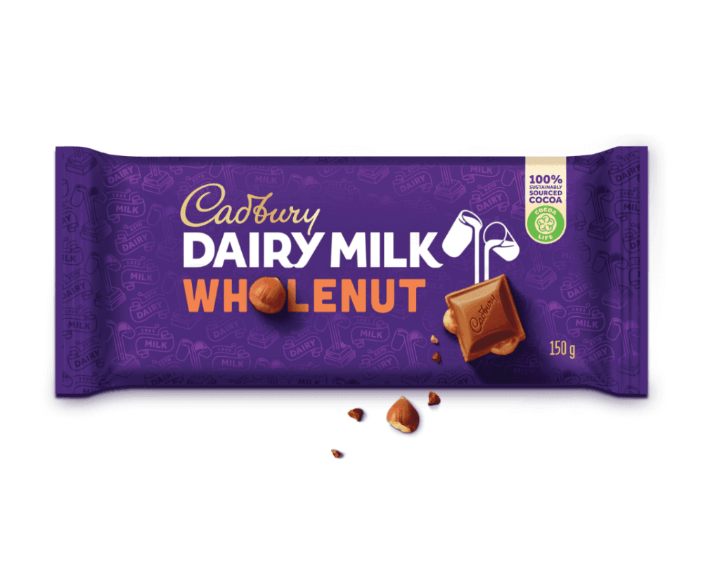Cadbury Slabs Wholenut (5x150g)🍫
