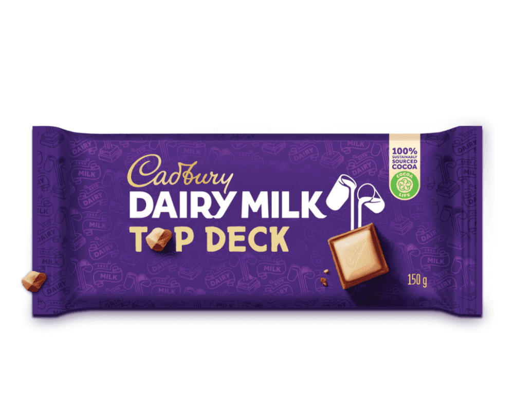 Cadbury Slabs Top Deck (5x150g)