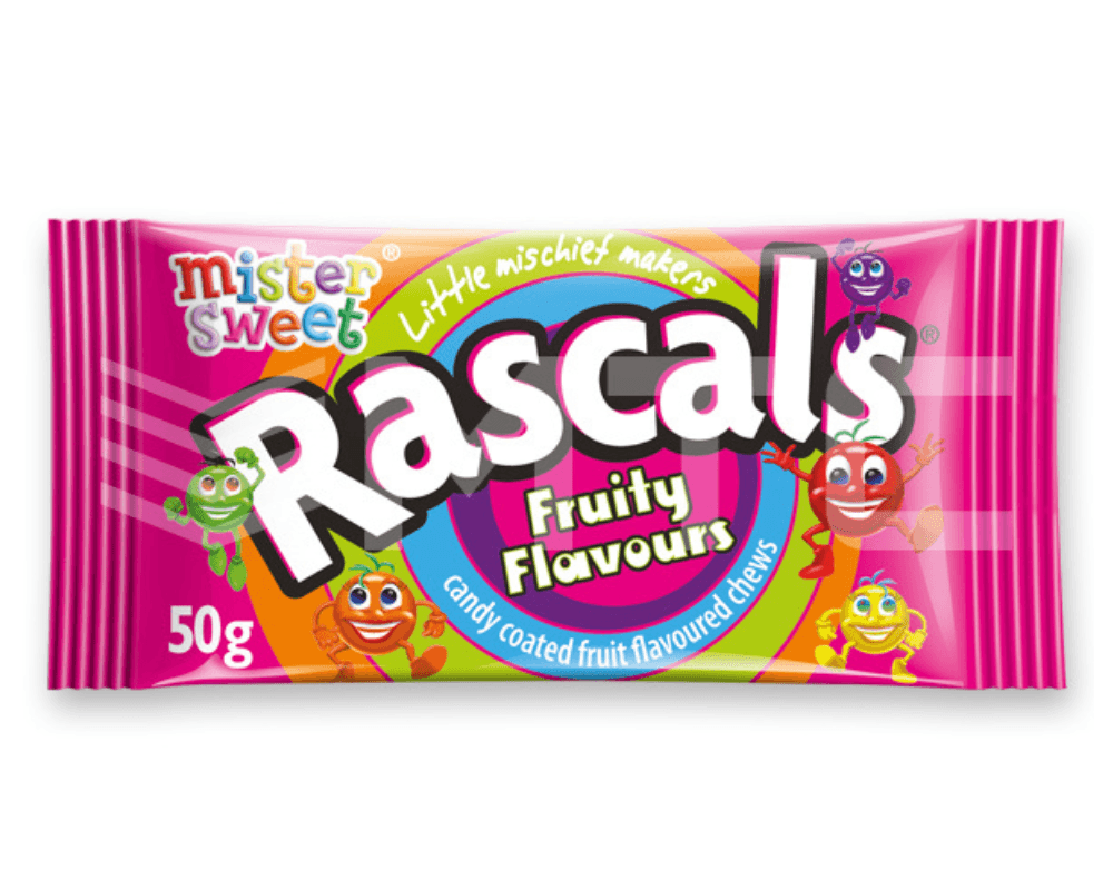 Mister Sweet Rascals Fruity (24x50g)🍫