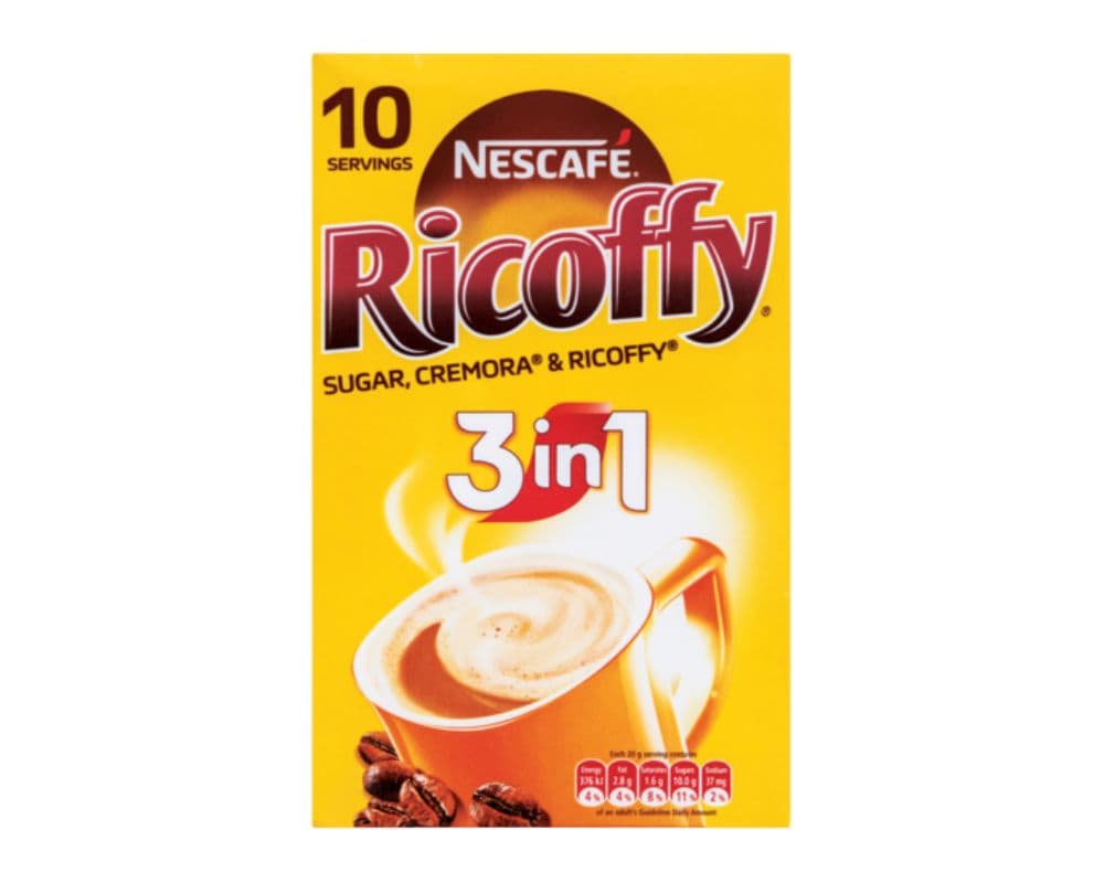 Ricoffy 3-in-1 Instant Coffee Sticks (10 x 18g)