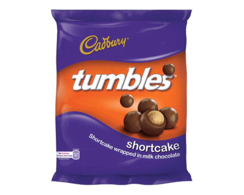 Cadbury Tumbles Shortcake Chocolate Balls ( 36 X 65g )🍫