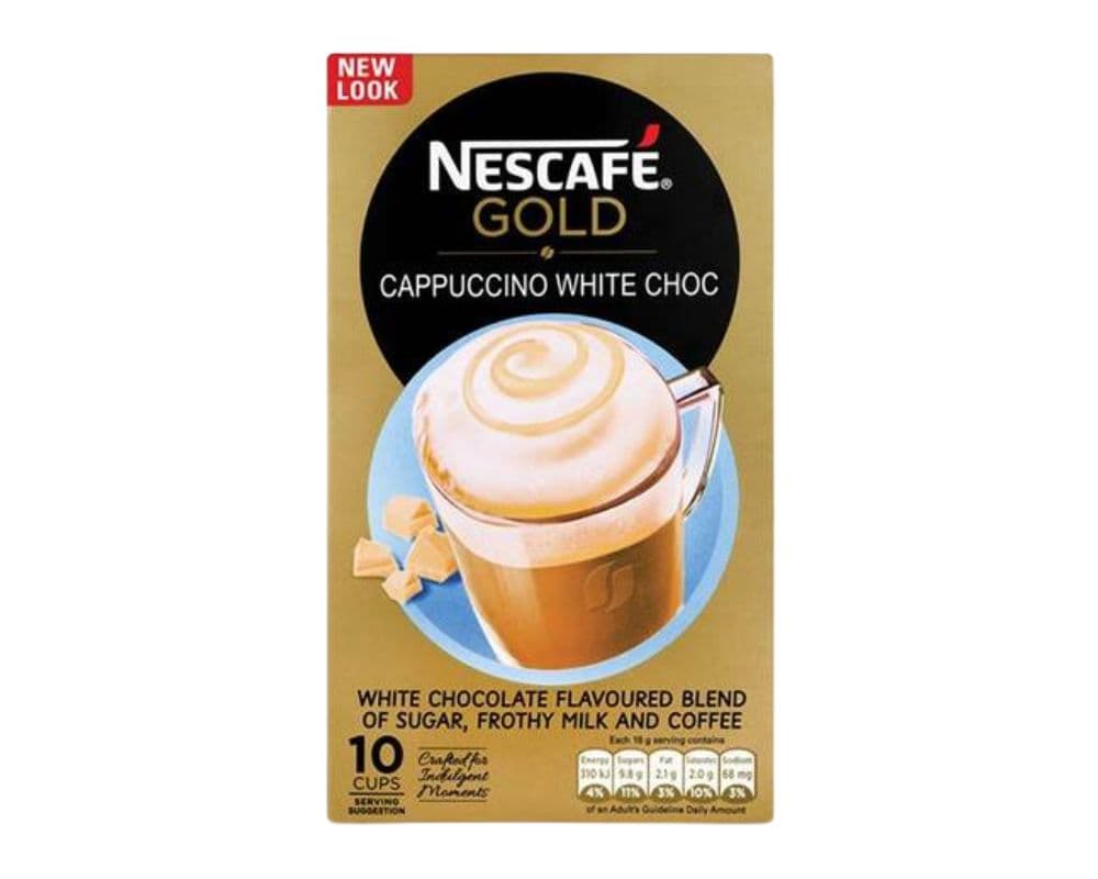 Nescafé Gold Cappuccino White Chocolate (10x18g)