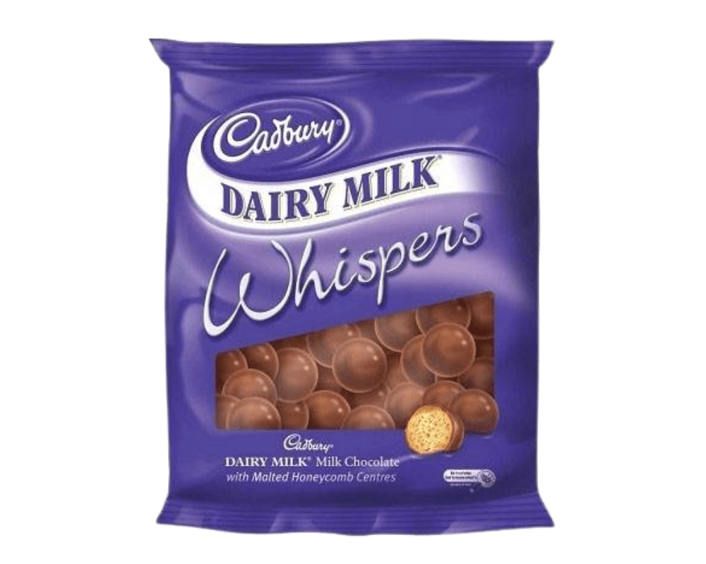 Cadbury Whispers Milk Chocolates (24x65g)🍫