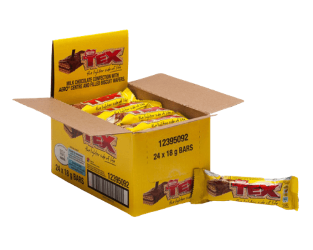 Tex Bar Mini Box (24x18g)