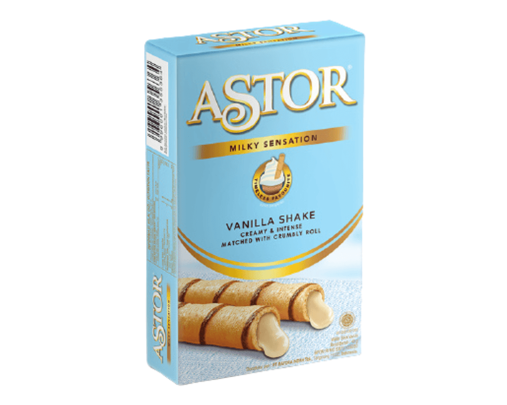 Astor Vanilla Wafer Sticks (6x40g)