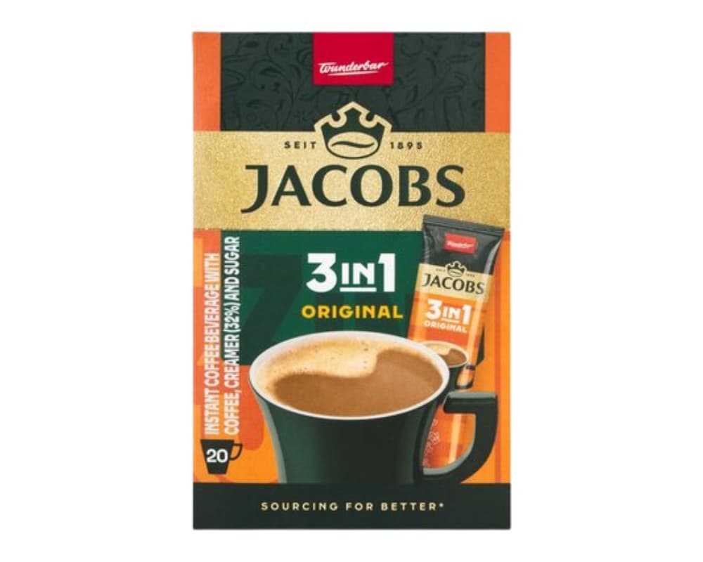 Jacobs 3 in 1 Original (20 x 12.6g) 🍫