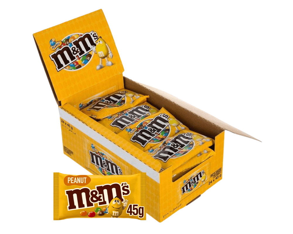 M&M's Chocolate Peanut (24x45g)🍫