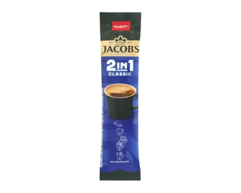 Jacobs 2-In-1 Instant Coffee (20 x 12.6g) 🍫