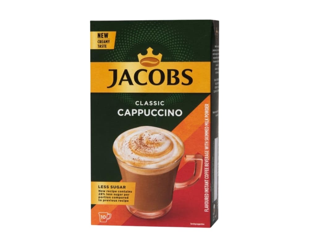 Jacobs Classic Cappuccino (10 x 18.7g) 🍫