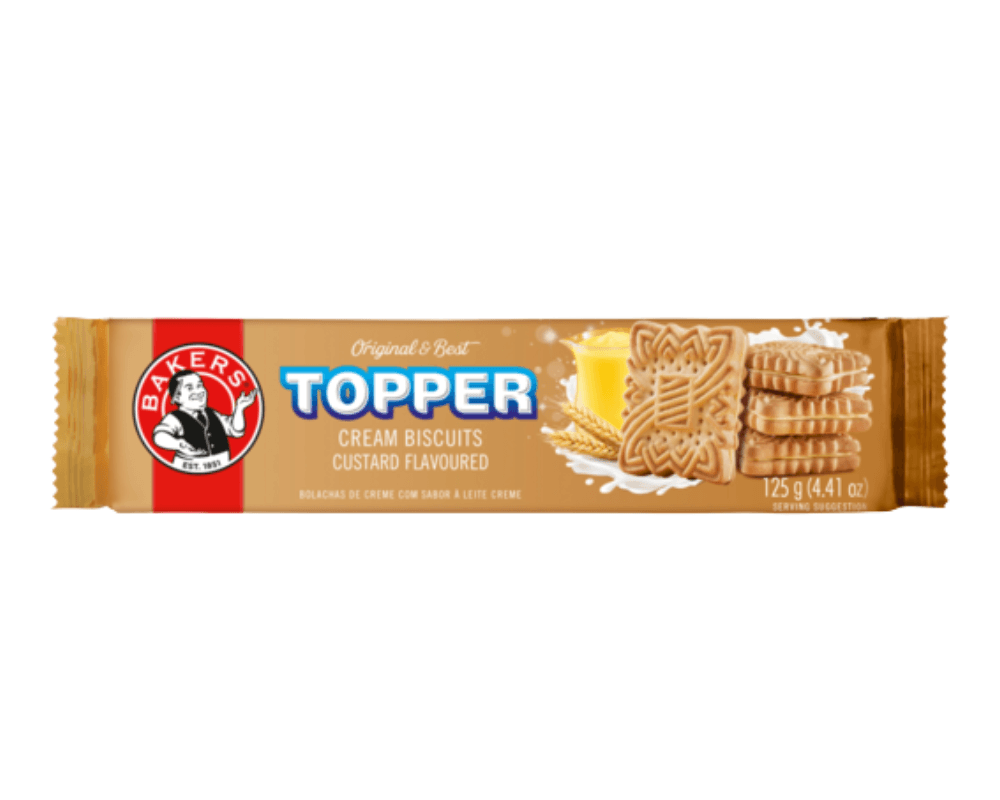 Bakers Topper Custard (12x125g)