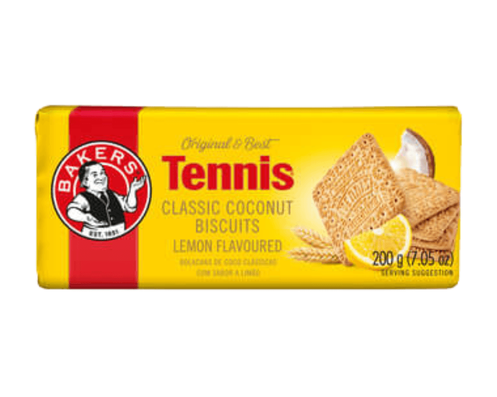Bakers Tennis Biscuit Lemon (12x200g)
