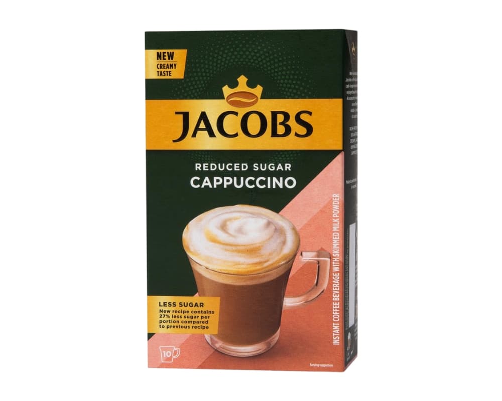 Jacobs Reduced Sugar (10 x 11.1g)
