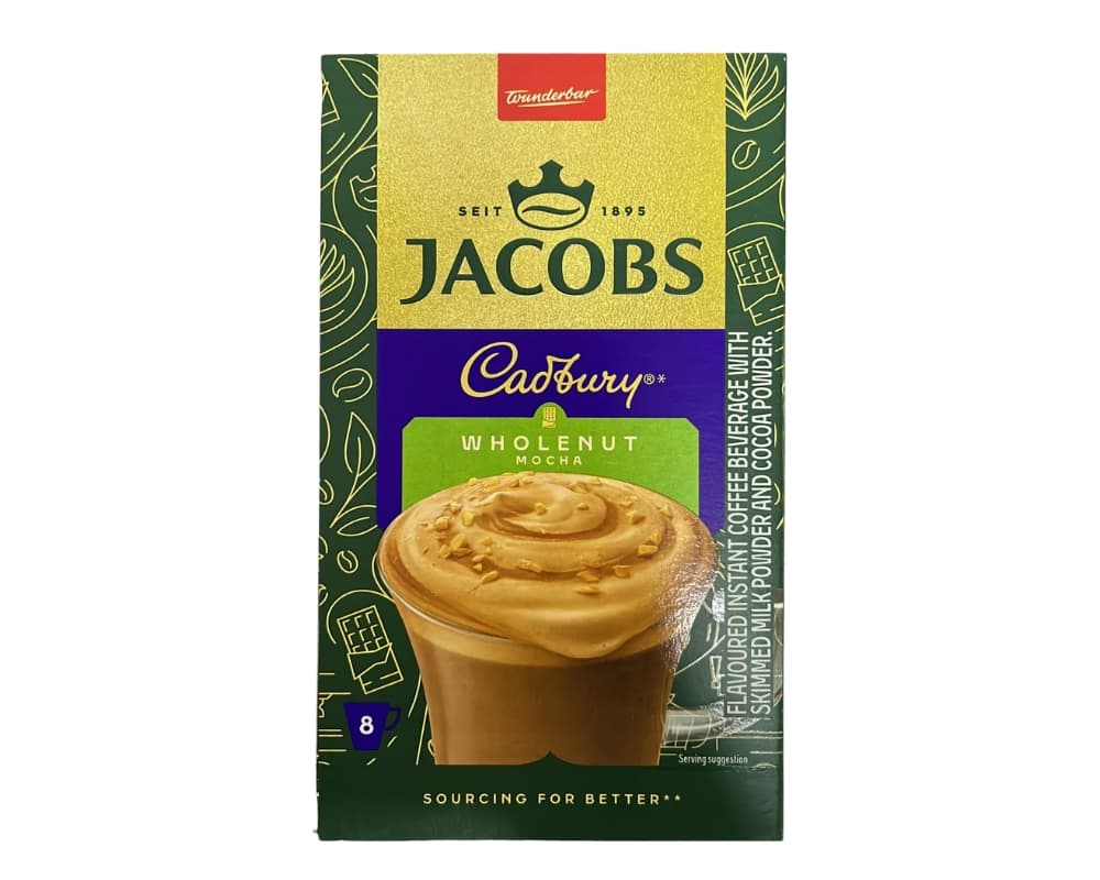 Jacobs Cadbury Mocha Wholenut (8 x 18.3g) 🍫