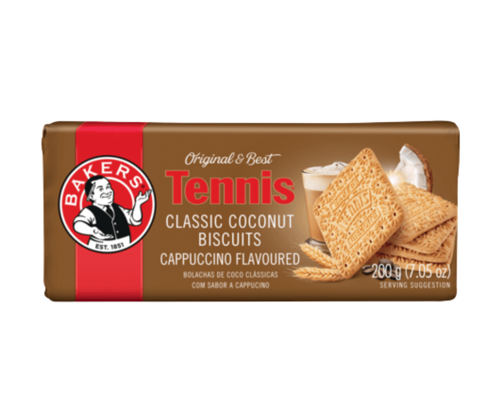 Bakers Tennis Biscuit Cappuccino (12x200g)