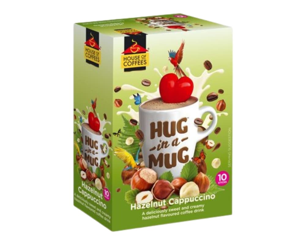Hug in a Mug Cappuccino Hazelnut (10 x 24g)