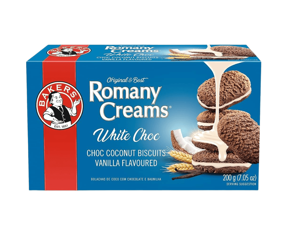 Bakers Romany C V White Chocolat (1x200g)