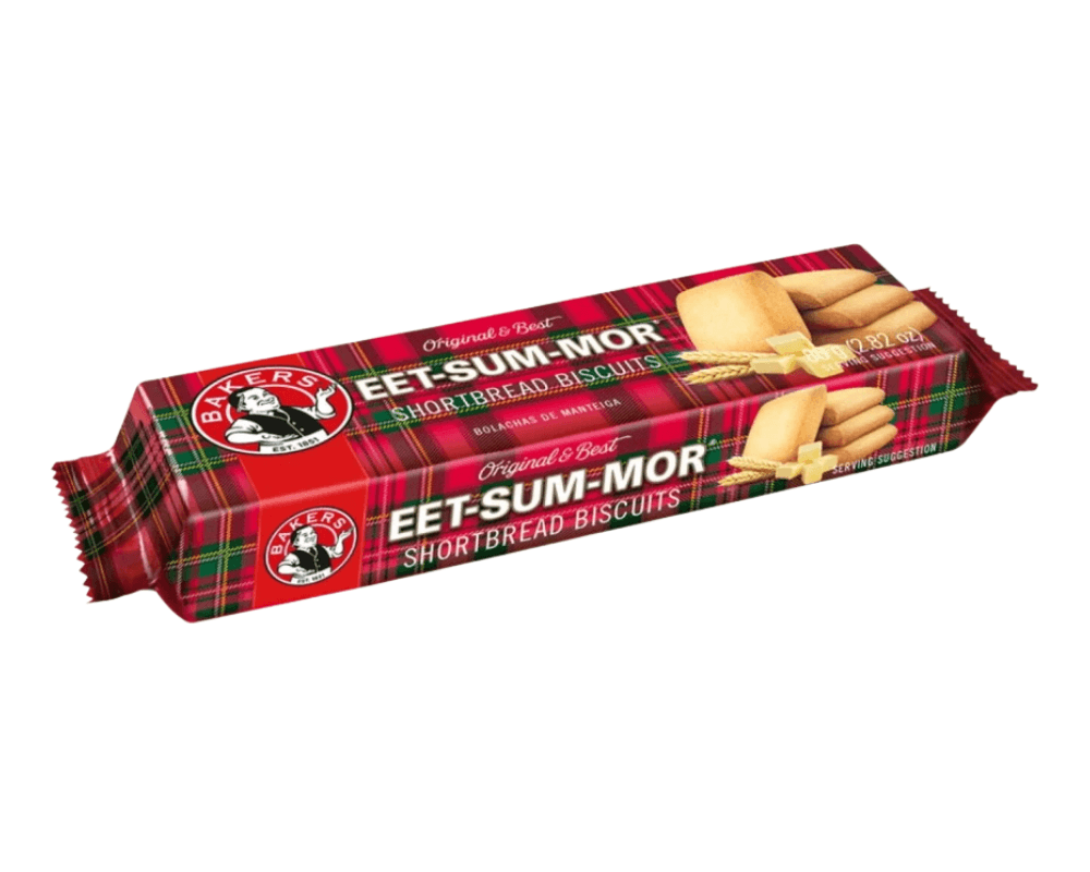Bakers Eet Sum Mor Shortbread Biscuits (16 x 80g)