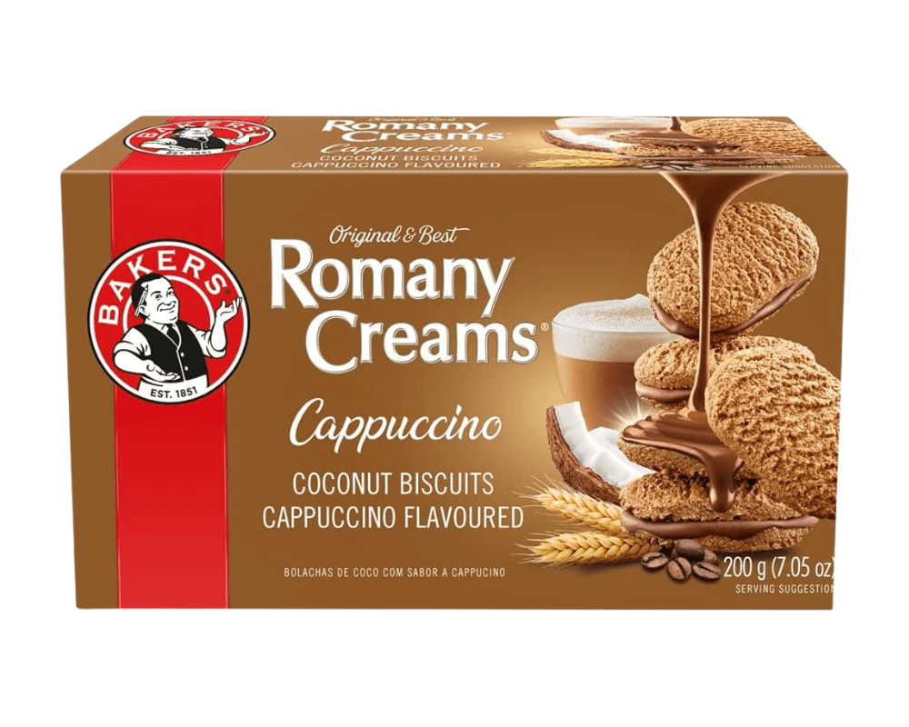 Bakers Romany Creams Cappuccino (1 x 200g)