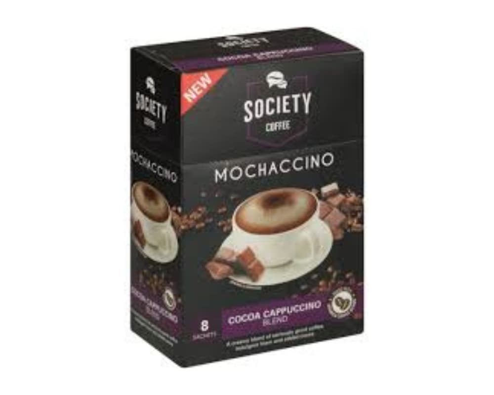 Society Mochaccino Cocoa Capp Blend (8 x 20g)