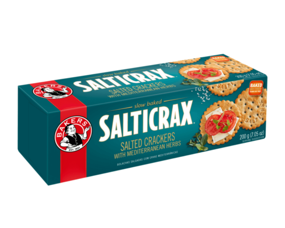 Bakers Salticrax Mediterranean Herbs (12x200g)