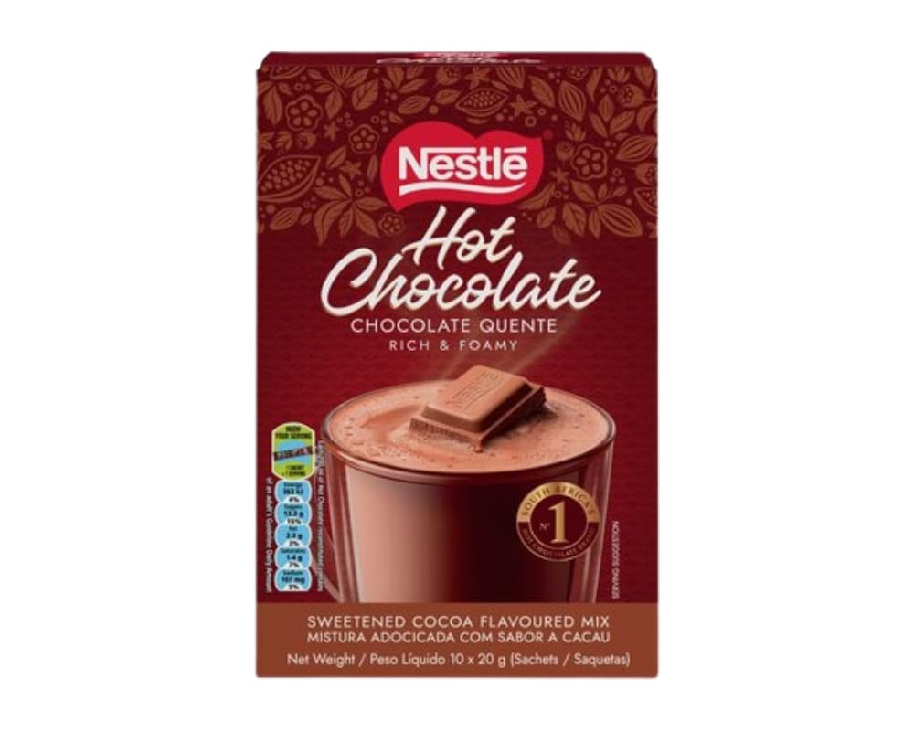 Nestlé Hot Chocolate Original Sticks (10 x 20g)