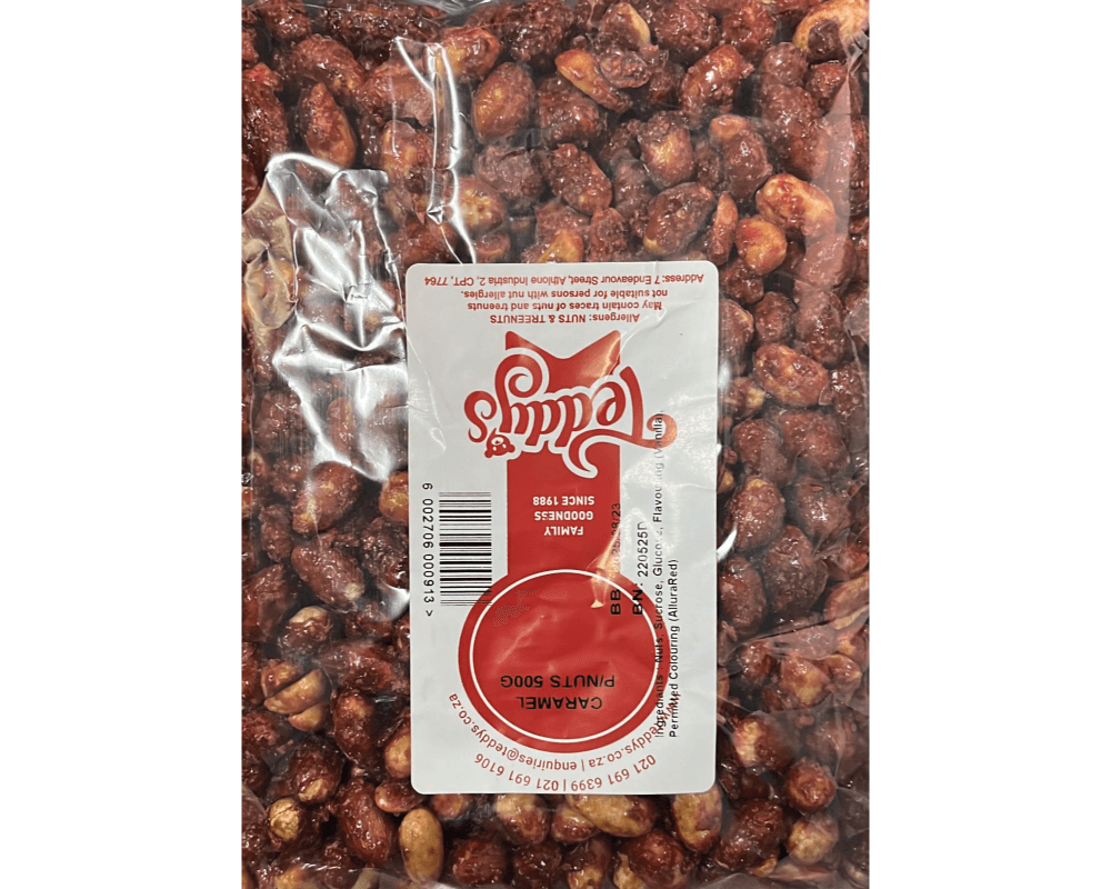 Teddy's Caramel Peanuts (1x500g)