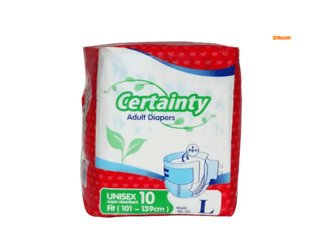 Certainty Adult Nappies Size Large (101–139cms)