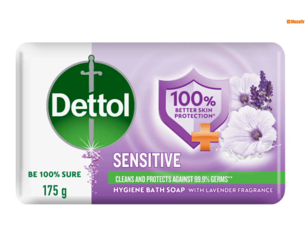 Dettol Bath Soap Sensitive (12x175g) 🩷