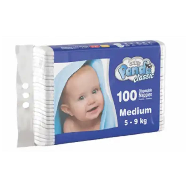 Baby Panda C Nappies Medium (1x100s)