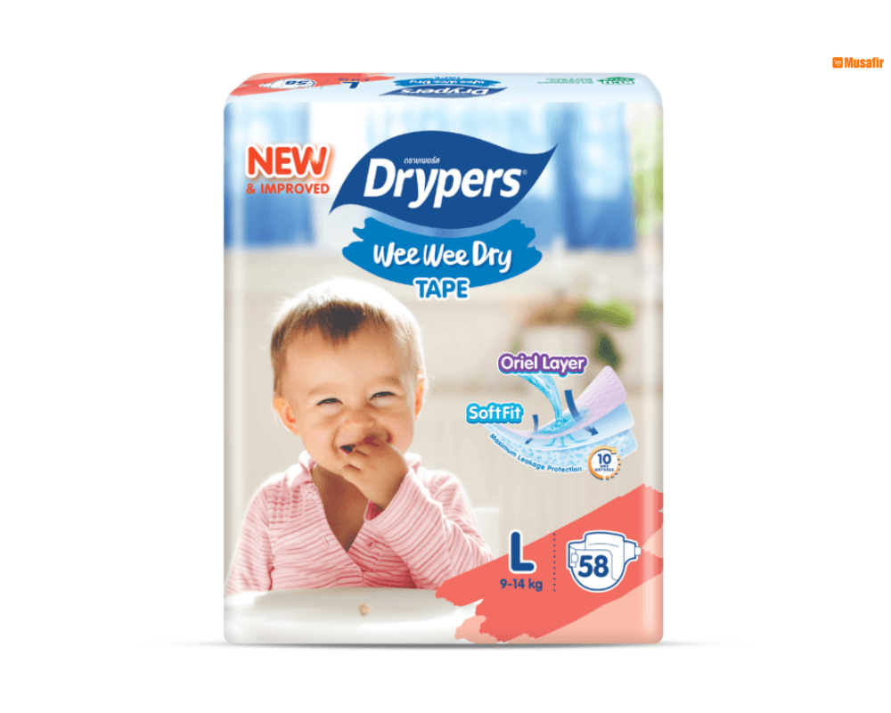 Drypers L (1X58s)