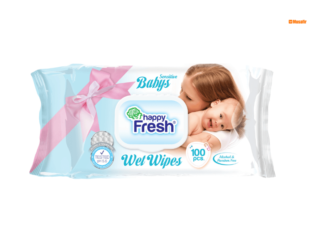 Happy Fresh Wet Wipes Sensitve (1x100s)