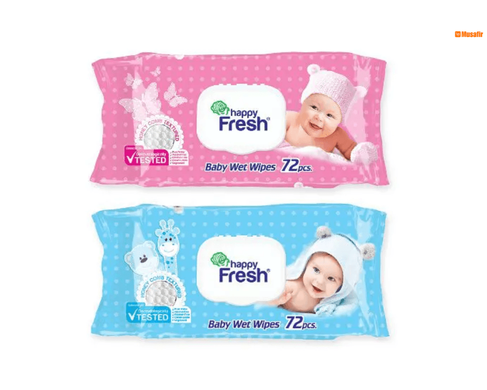 Happy Fresh Wet Wipes Girl/Boy(1x72’s)