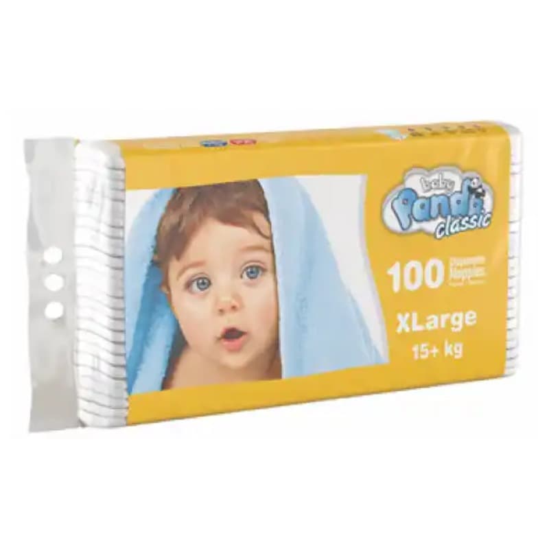 Baby Panda C Nappies X-Large (1x100s)