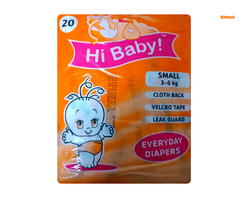 Hi Baby Baby Diapers Size Small (3–6kgx20s)