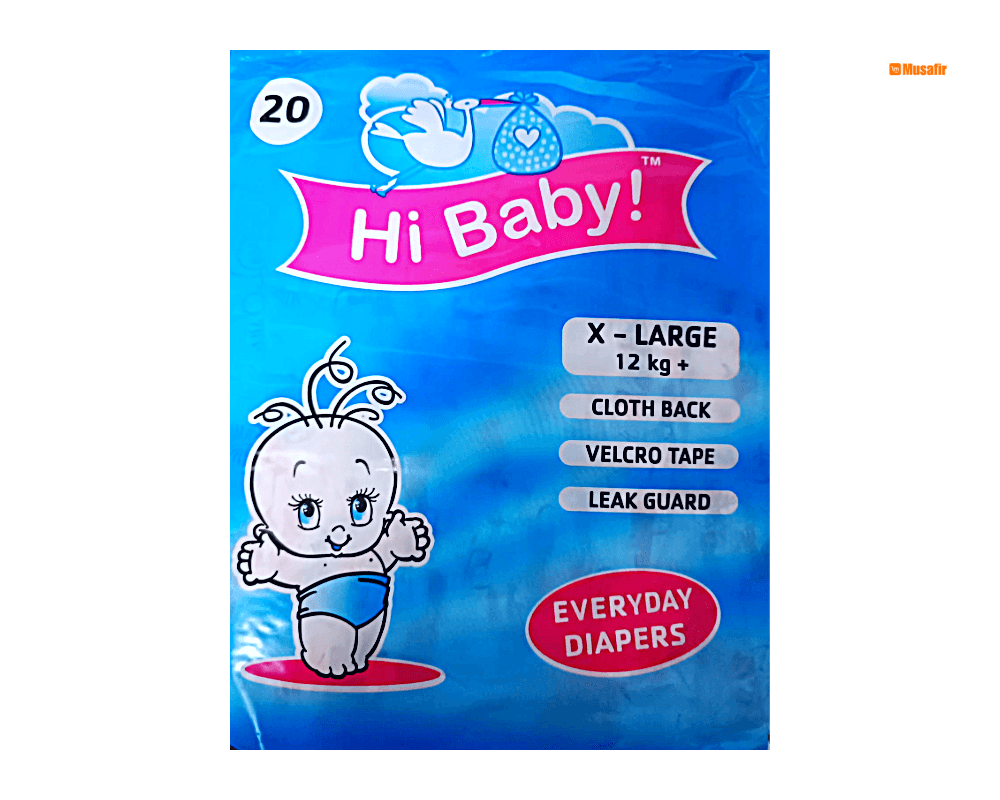 Hi Baby Baby Diapers Size X-large (12+kgx20s)