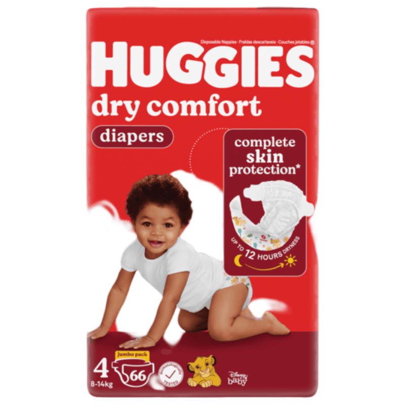 Huggies Jumbo Diapers Size 4 (1x66s)