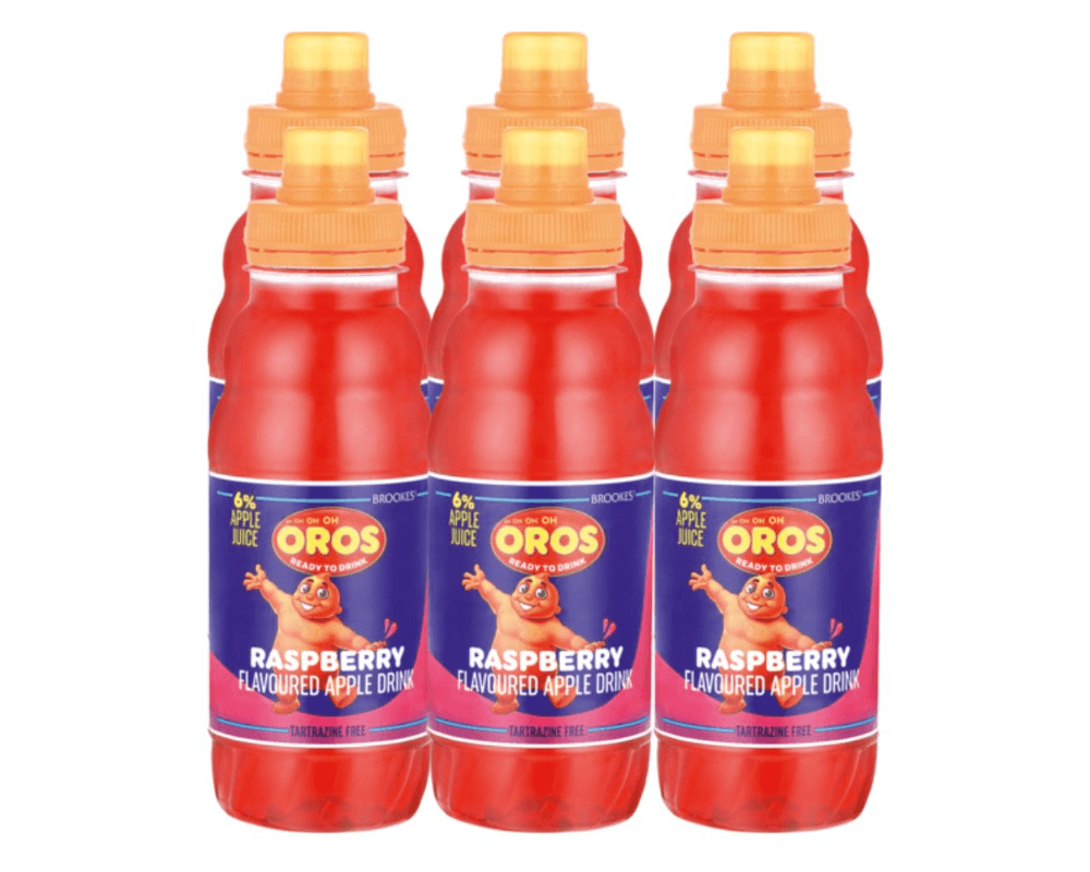Oros Raspberry Fruit juice (6x300ml)🍫