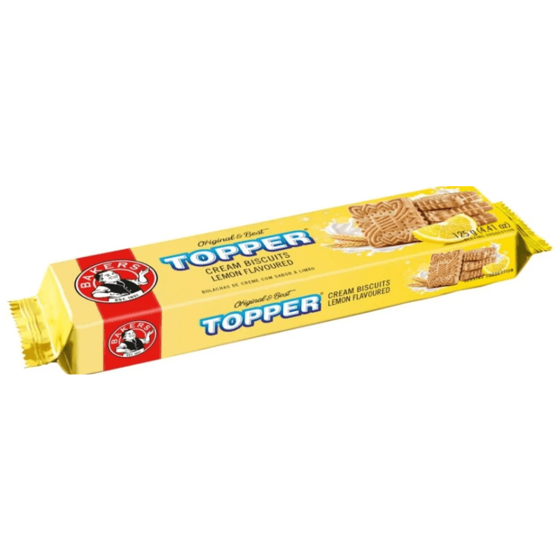 Bakers Topper Biscuits Lemon (12x125g)