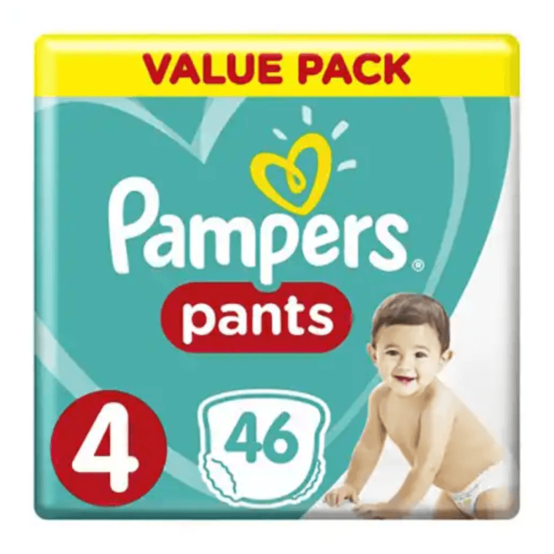 Pampers Pants Size-4 (46 Nappies)