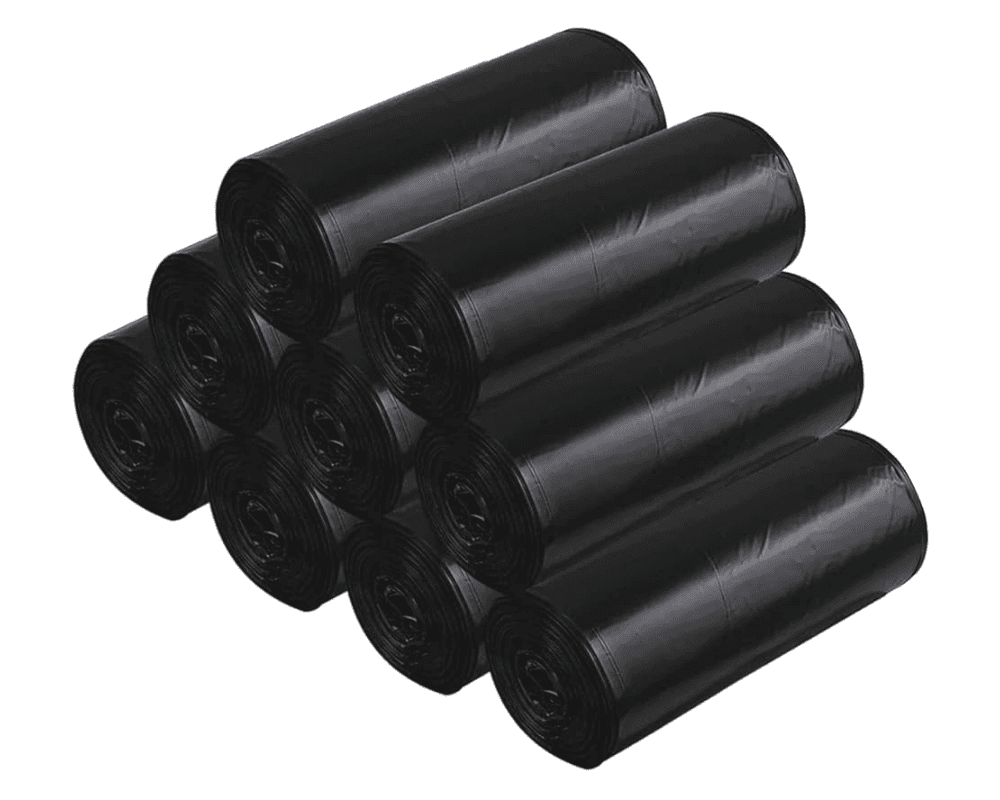 Black Refuse Bags Plastic (1×10s)